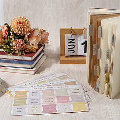 Etiqueta adhesiva papel pegatinas autoadhesivas&nbsp;DIY-WH20001-30B