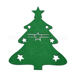 Рождественские тематические держатели для посуды из фетра AJEW-P106-02B