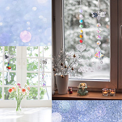 4шт. 4-х стильный подвесной ловец солнца AJEW-SC0001-53