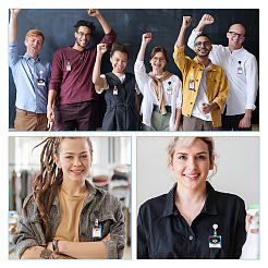 Набор для изготовления держателя удостоверения личности своими руками&nbsp;DIY-TA0004-85