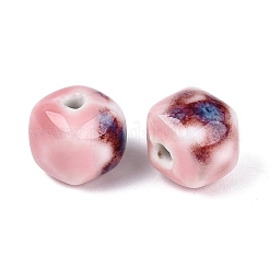 Perles de porcelaine vintage faites à la main&nbsp;PORC-N013-18-17