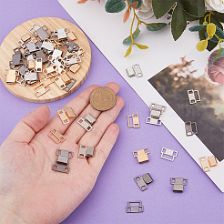 30 шт. 3-х цветные застежки-кнопки из цинкового сплава FIND-FH0009-93