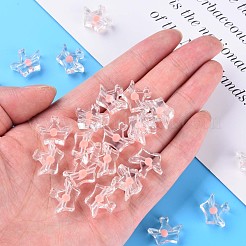 Прозрачные акриловые бусины MACR-S373-105-B