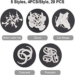 20 шт. 5 подвески из нержавеющей стали 201 STAS-UN0024-78