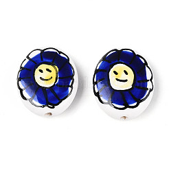 Фарфоровые бусины ручной работы PORC-T134-14M