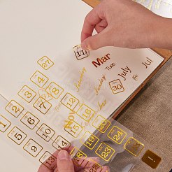 24 лист 6 стиля водостойкие клейкие наклейки для домашних животных&nbsp;DIY-SZ0001-97