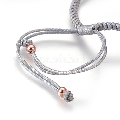 Fabrication de bracelets de perles tressées en nylon&nbsp;BJEW-F360-FRG03
