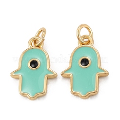 Латунь эмаль подвески&nbsp;KK-P204-11G-E