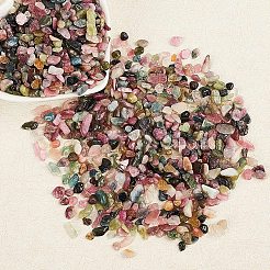 Натуральные разноцветные бусины из турмалина&nbsp;G-GA0001-31