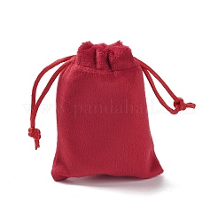 Sacchetti portaoggetti in velluto con coulisse per gioielli&nbsp;ABAG-P013-02A-03