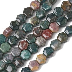 Natur Indien Achat Perlen Stränge&nbsp;G-G463-A09-8x9mm