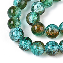 Стеклянные бусины кракле X-CCG-C002-8mm-06