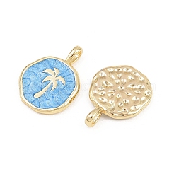 Латунь эмаль подвески&nbsp;KK-B157-15G-01