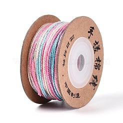 Cordoncino di cotone macramè tinto a segmento da 30 m&nbsp;OCOR-T018-01G