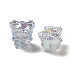 Placage uv perles acryliques irisées arc-en-ciel&nbsp;LS-PACR-M002-01C