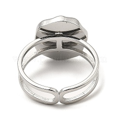 Кольца-манжеты открытого типа из нержавеющей стали марки 304&nbsp;X-RJEW-Z018-27P