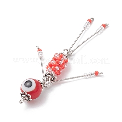 Подвески в виде человека из стеклянных бус&nbsp;PALLOY-MZ00997-04