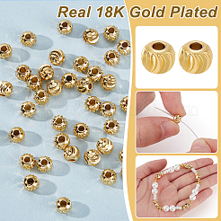 180 шт. Латунные дистанционные бусины&nbsp;KK-BC0014-23G