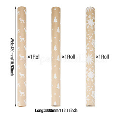 3 Rolle 3 Arten Weihnachtsgeschenkpapier&nbsp;DIY-TA0014-74