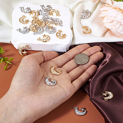 Подвески из сплава 50шт 2 цветов&nbsp;FIND-TA0004-31