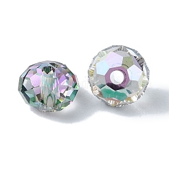 Ab цветные стеклянные бусины&nbsp;EGLA-P059-03A-AB04