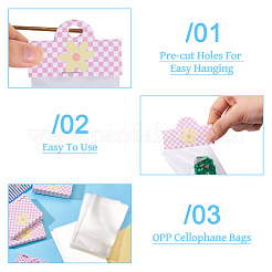 100 шт. прямоугольных полипропиленовых целлофановых пакетов&nbsp;CDIS-TA0001-34C