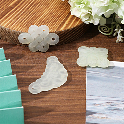 3 шт. 3 стиля подвески из натурального нефрита сюянь DIY-CA0006-92