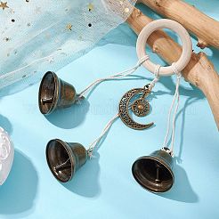 Pendentif cloche de fer décoration&nbsp;HJEW-JM02483
