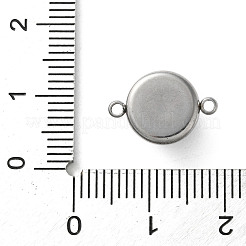 Подвески-коннекторы из нержавеющей стали 304 и акрила синего цвета от сглаза&nbsp;LS-STAS-M091-01P