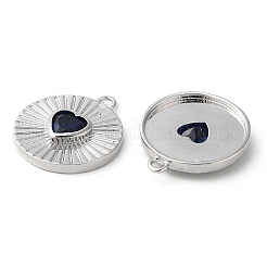 Реальные плакированные латунные подвески KK-F862-02P-03