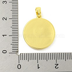 Латунные подвески из ракушек KK-P263-01A-G