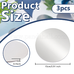 Runde Aluminiumbleche&nbsp;AJEW-WH0695-047P-E