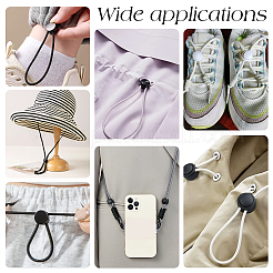 40 шт. 4-х цветные пластиковые шнуровые замки FIND-PH0027-35