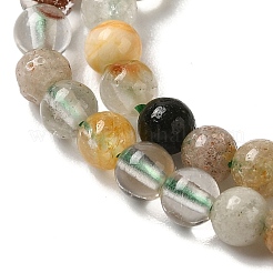 Натуральный зеленый лодолитовый кварц / садовый кварц G-B090-A16-03