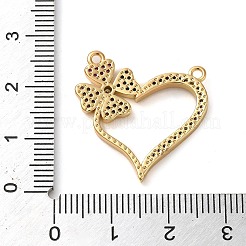 Шармы из латуни с микро-паве&nbsp;KK-G483-10G