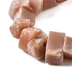 Натуральный персиковый лунный камень G-I283-F31