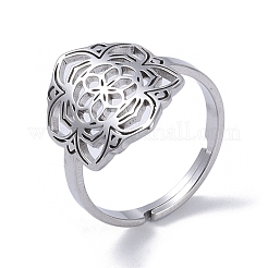 Регулируемые кольца из нержавеющей стали 201&nbsp;LS-RJEW-C074-06P