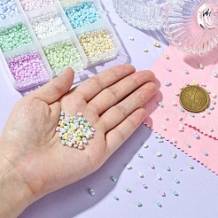 45 г 9-х цветных стеклянных бусин SEED-YW0002-54B