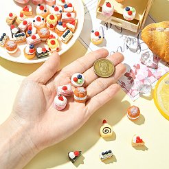 44 шт. миниатюрных украшений для торта в 11 стилях&nbsp;DJEW-CJ0001-29