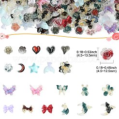 200 шт. украшение для ногтей из смолы CRES-CJC0030-004