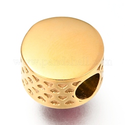 Европейские бусины из нержавеющей стали 304 STAS-O097-126D