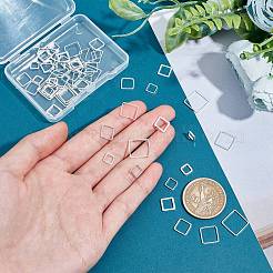 60шт 6 стильных латунных соединительных кольца&nbsp;KK-PH0003-88