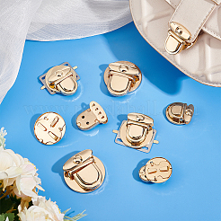 8 шт. 4 стиля железная застежка-защелка FIND-UN0003-42