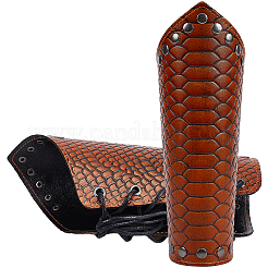 Регулируемый браслет из воловьей кожи AJEW-WH0415-22B-01