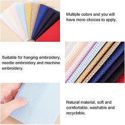 Листы ткани для вышивки крестиком 11ct DIY-NB0004-11