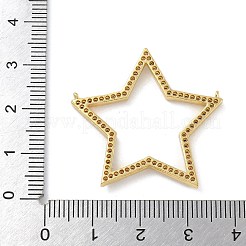 Латунное покрытие стойки микро паве кубический цирконий соединительные подвески&nbsp;KK-G515-42G-01