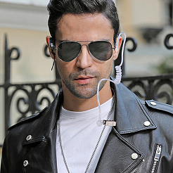 5 шт. ПВХ пластиковая сменная акустическая катушечная трубка с наушниками KY-BBC0001-04