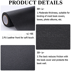 Couvertures de livres en simili cuir&nbsp;DIY-WH0491-92B-01