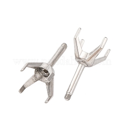 Accesorios para pendientes de acero inoxidable 304&nbsp;STAS-B091-02C-07P
