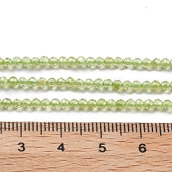 Natürlichen Peridot Perlen Stränge&nbsp;X-G-B107-A06-01A